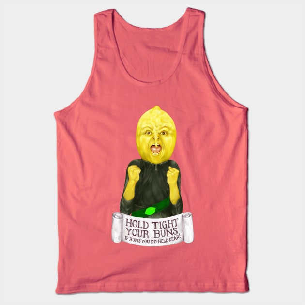 Lemon grab quote "hold tight your bunns ..." (Adventure Time fan art) Tank Top by art official sweetener